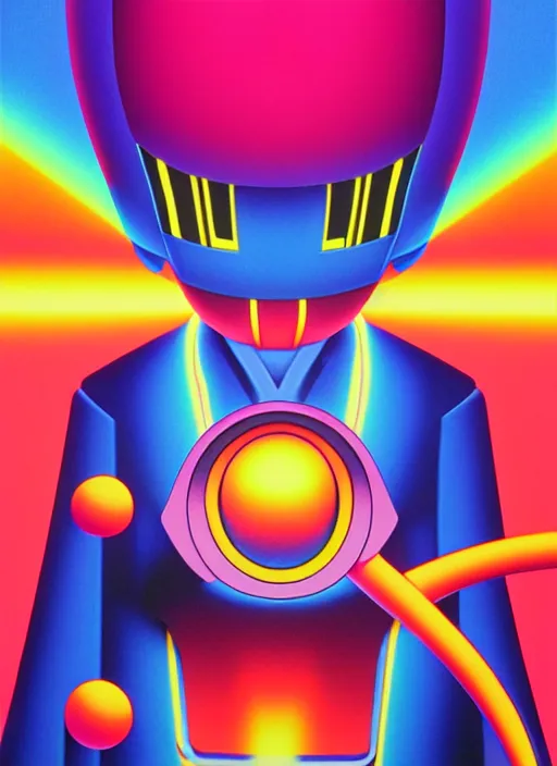 Prompt: yugioh by shusei nagaoka, kaws, david rudnick, airbrush on canvas, pastell colours, cell shaded, 8 k