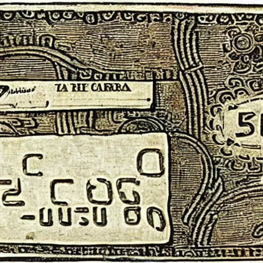 Image similar to Credit card from the 16th century