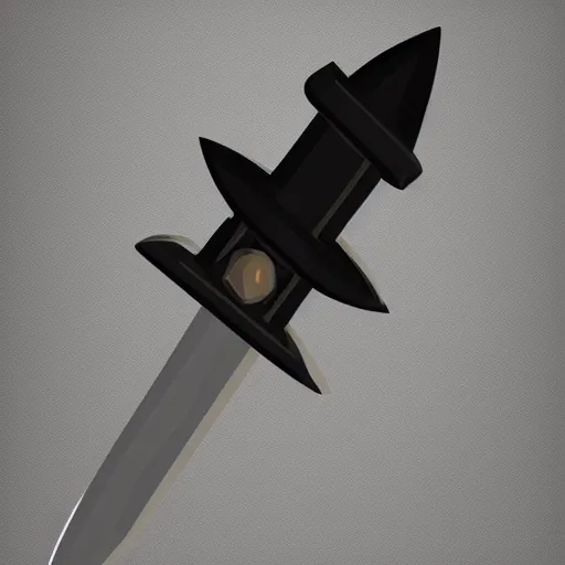 Prompt: concept art of a dagger made out of black holes, black hole dagger, 8 k resolution