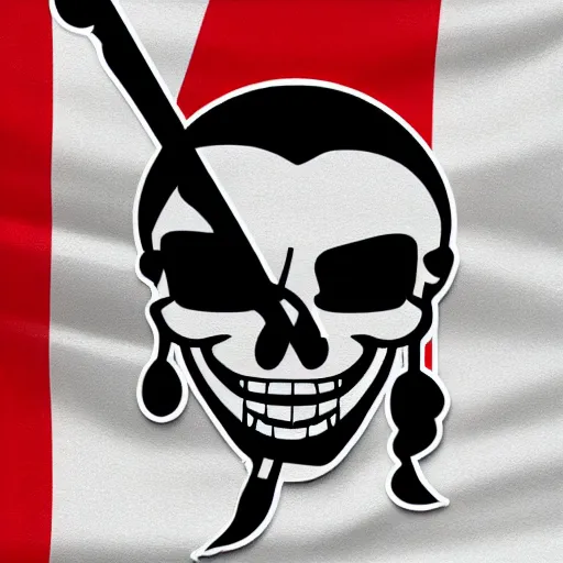 Image similar to salt bae jolly roger flag