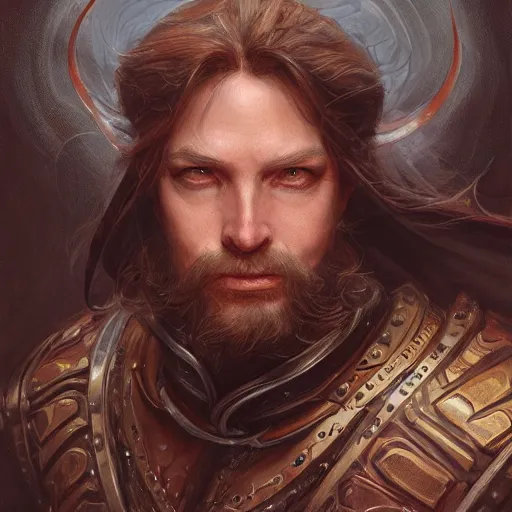 Image similar to Kenny Schrub as a fantasy D&D character, portrait art by Donato Giancola and Bayard Wu, digital art, trending on artstation, 4k