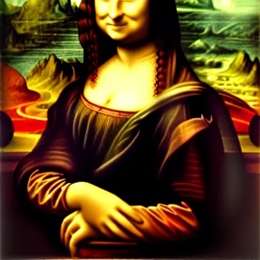 Image similar to the mona lisa