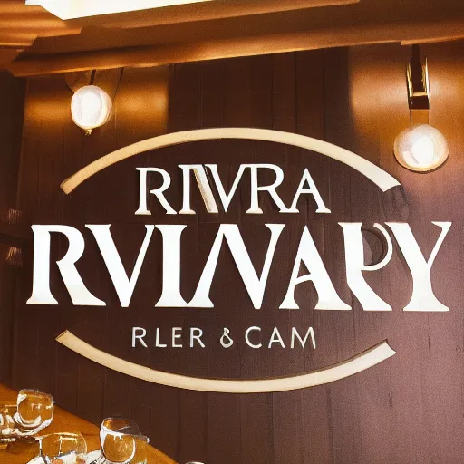 Image similar to restaurant logo for Riviera