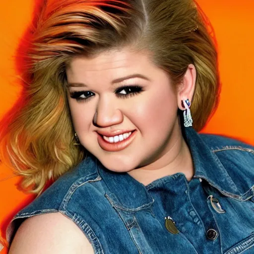 Young Kelly Clarkson's 2004 Album Breakaway Cover 