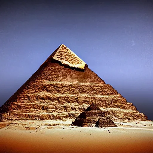 Image similar to the lost pyramid of egypt, digital art