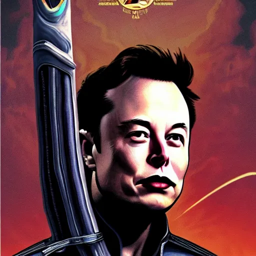 Prompt: Elon Musk as Emperor Shaddam IV, in Dune