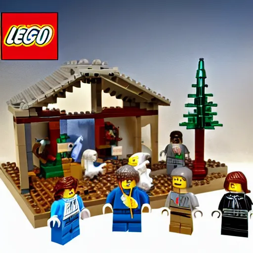 Lego nativity instructions hot sale