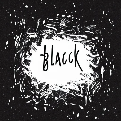 Prompt: black on white scribbles