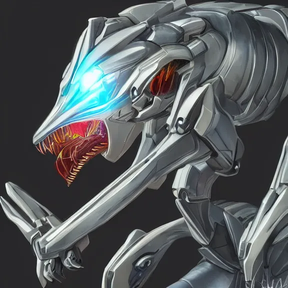 Prompt: close up mawshot of a cute elegant beautiful stunning hot anthropomorphic female robot mecha dragon, with sleek silver metal armor, glowing OLED visor, facing the camera, the open dragon maw being highly detailed and living, you looking into the maw, food pov, micro pov, vore, digital art, pov furry art, anthro art, furry, warframe art, high quality, 3D realistic, dragon mawshot art, maw art, macro art, micro art, dragon art, Furaffinity, Deviantart, Eka's Portal, G6