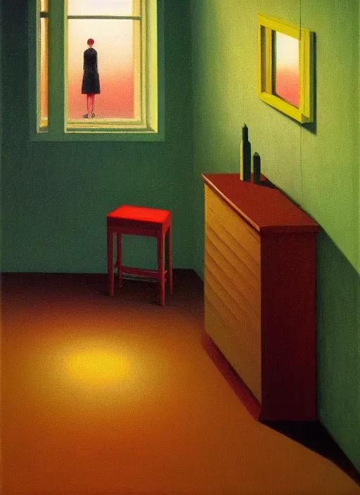 Image similar to Nokia 3310, Edward Hopper and James Gilleard, Zdzislaw Beksinski, Mark Ryden, Wolfgang Lettl highly detailed, hints of Yayoi Kasuma, Odilon Redon. Drexler