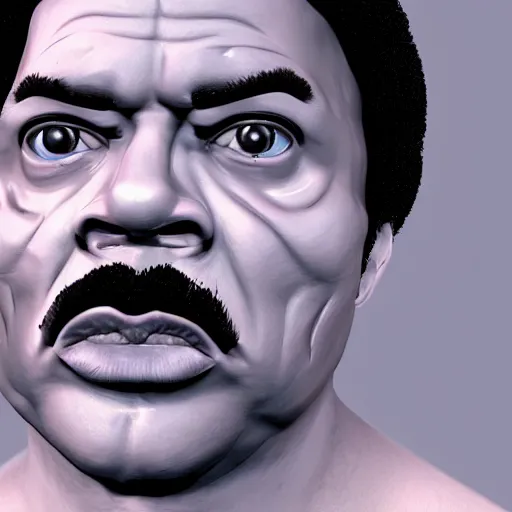 Image similar to ice - t face in a ice cube, 8 k, ultra realistic details