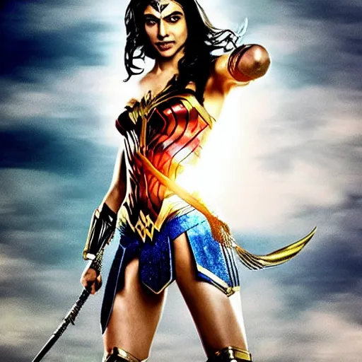 Image similar to photo of Deepika Padukone as wonder woman