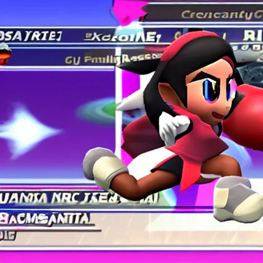 Image similar to Condoleezza Rice in Super Smash Bros, game screenshot