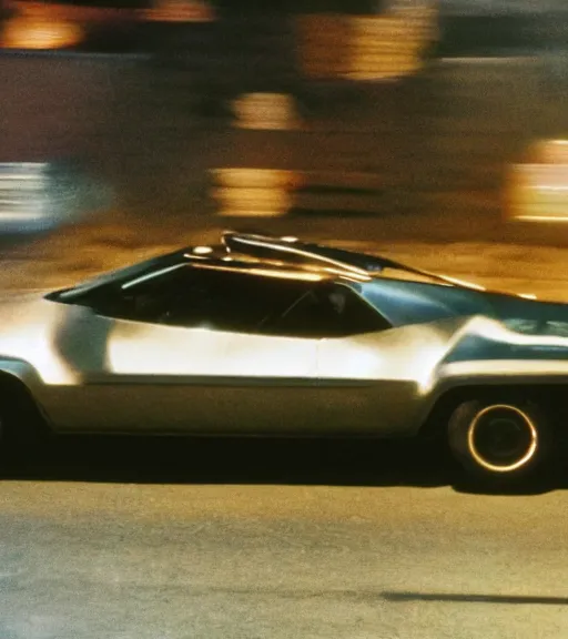 Image similar to a close - up, color cinema film still of knight rider, cinematic.