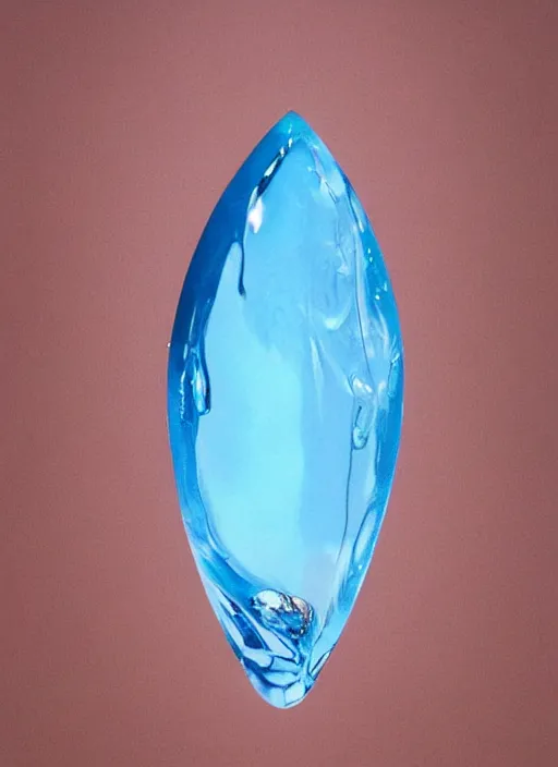 Prompt: portrait of a stunningly beautiful water drop, fjdjrjfjrjfj