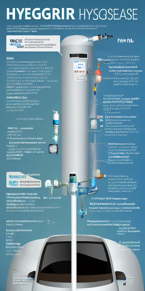 Image similar to poster, hydrogen fuel cell technology.