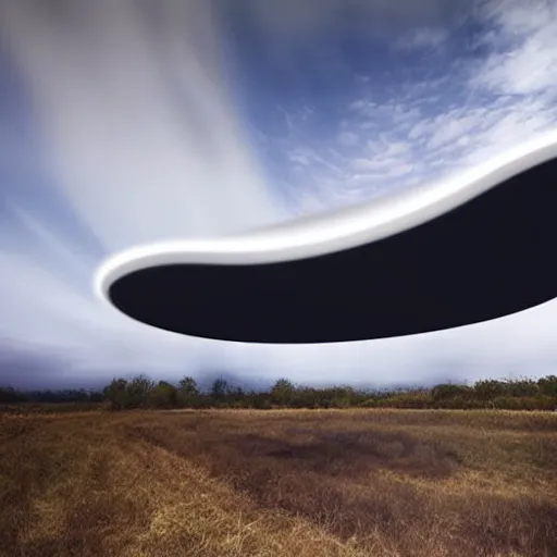 Image similar to huge mysterious ufo ignoring the laws of physics over a natural scene. strange otherwordly material. entries in the 2 0 2 0 sony world photography awards.