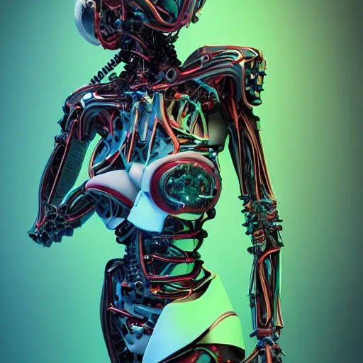 Prompt: biomechanical eva elfie, neon jacuzzi, extremely beautiful, chimeric organism, pale skin, organic polycarbon, full frontal, portrait, highly detailed, transhumanist hydration, symmetrical, mechanical, anatomical, mendelbrot fractal, ray tracing, hyperdetailed, hyperrealistic, trending on artstation, oppai cyberpunk, octane render, hdr, uhd 4k