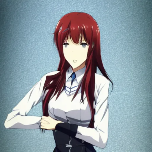 Image similar to Makise Kurisu