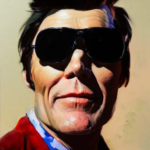 Prompt: greg manchess portrait painting of jim carrey as doctor eggman, medium shot, asymmetrical, profile picture, organic painting, sunny day, matte painting, bold shapes, hard edges, street art, trending on artstation, by huang guangjian and gil elvgren and sachin teng