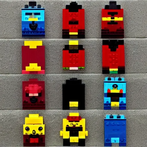 Image similar to evil lego