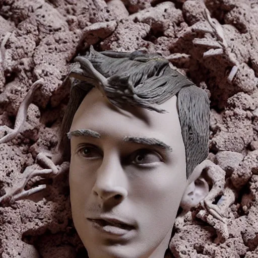 Image similar to flume, made of clay, claymation