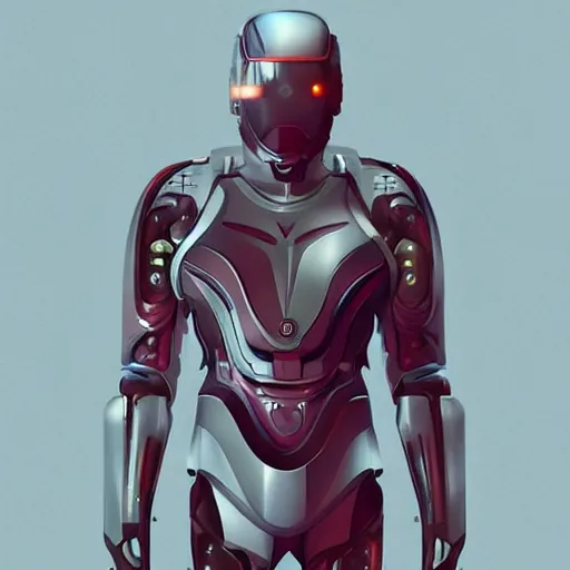 Prompt: elon musk as a cyborg, digital art, artstation