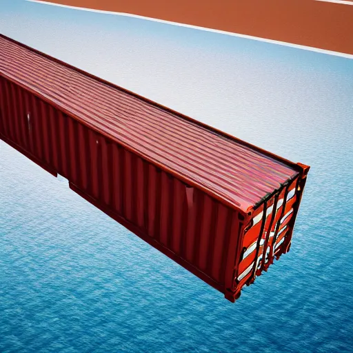 Prompt: global shipping container, 8 k, unreal engine