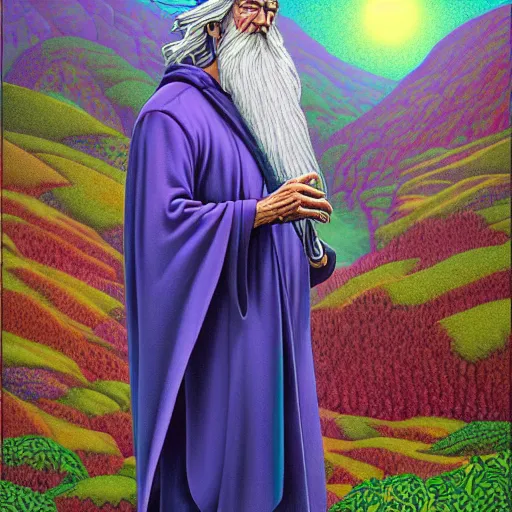 Image similar to gandalf by jeffrey smith erin hanson chad knight