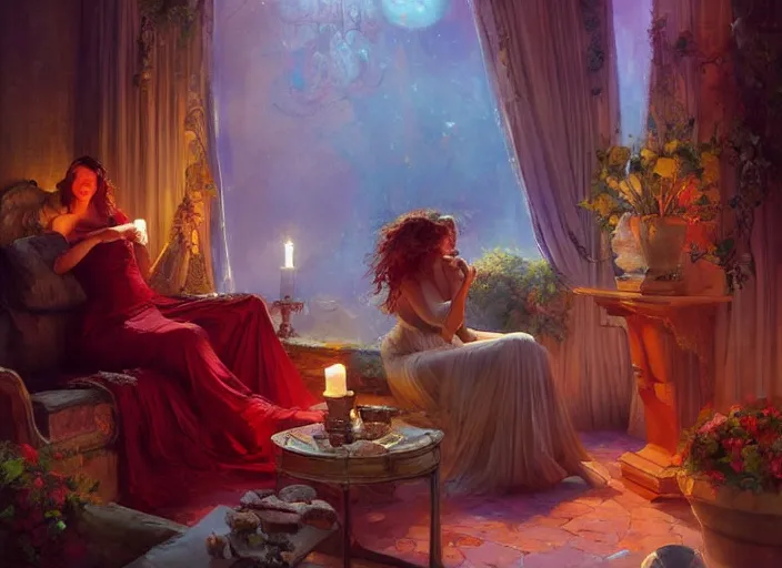 Image similar to by marc simonetti and vladimir volegov and alexander averin and delphin enjolras