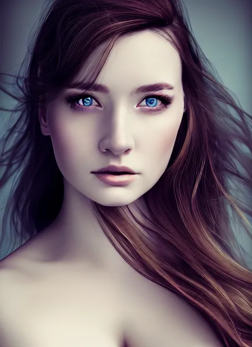 Prompt: a gorgeous scottish female photo, professionally retouched, soft lighting, realistic, smooth face, full body shot, torso, dress, perfect eyes, sharp focus on eyes, 8 k, high definition, insanely detailed, intricate, elegant, artgerm and jason chan and mark litvokin