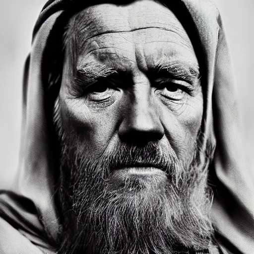 Image similar to obi - wan kenobi closeup by lee jeffries