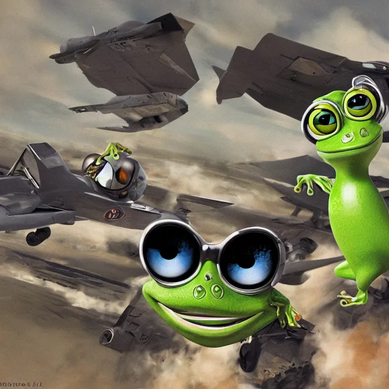 Flying Crazy Frog