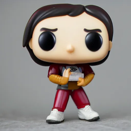 Prompt: a funko pop of joshua basset