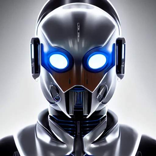 Image similar to symmetrical!! cybernetic ski - mask designs, very photo realistic, mecha inspired, dystopian, pinterest, shutterstock, aliexpress, unreal engine