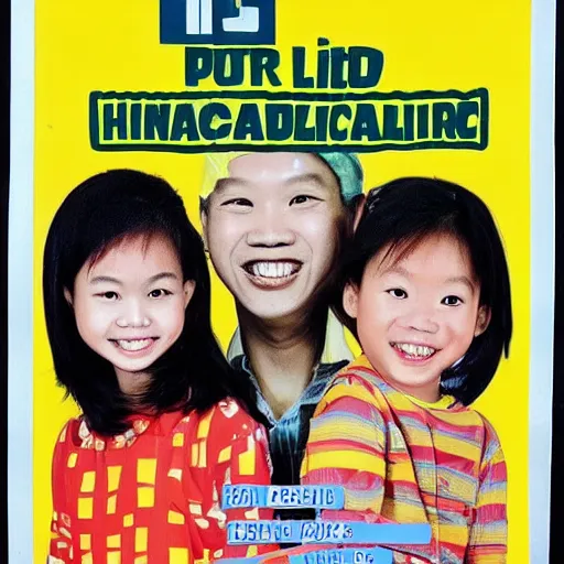 Image similar to a 1 9 9 0 s singapore public education poster