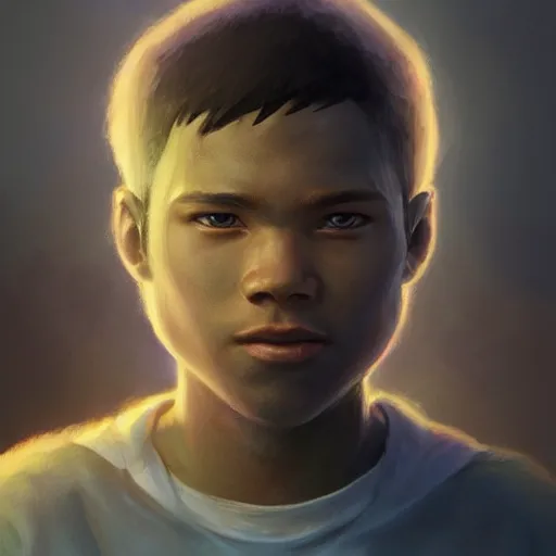 Image similar to photo realistic image of finn from adventure time!!!!, stunning 3 d render inspired art by istvan sandorfi and greg rutkowski, perfect facial symmetry, complete body, realistic interpretation!!!, highly detailed attributes and atmosphere, dim volumetric cinematic lighting,