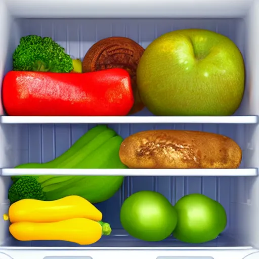 Image similar to delicious food, ready to eat, in my fridge