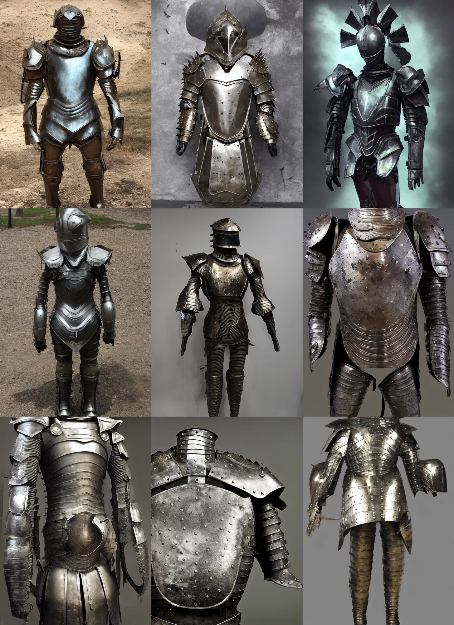 Prompt: armour from another world