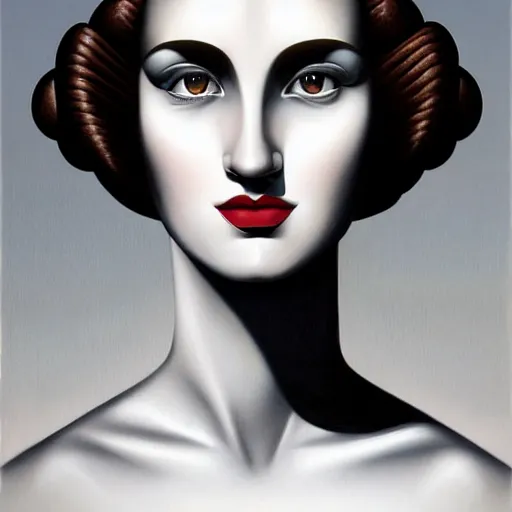 Prompt: art deco skin tone portrait, an ultrafine detailed painting by rafal olbinski, thomas cole, behance contest winner, pop surrealism, detailed painting, very detailed, minimalist, skeuomorphic, airbrush art