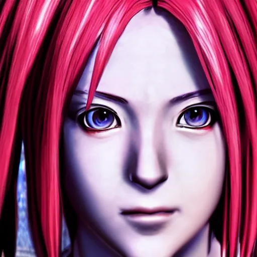 Image similar to sakura haruno photorealistic 3d