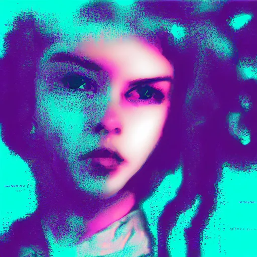 Prompt: it is a quarter after one and I am all alone and I need you now, vaporwave, digital art, trending on artstation, moody