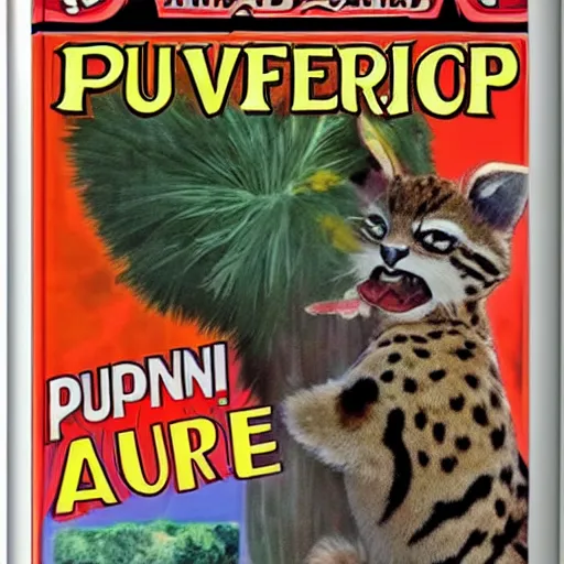 Prompt: Margay Adventure Pulp