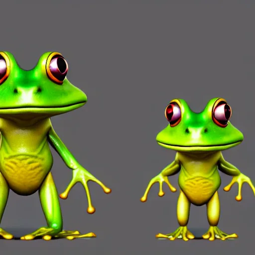 Image similar to an anthropomorphic frog living in an extradimensional reality where it is a god, in the style of wlop, illustration, epic, fantasy, hyper detailed, smooth, unreal engine, sharp focus, ray tracing, physically based rendering, renderman, beautiful