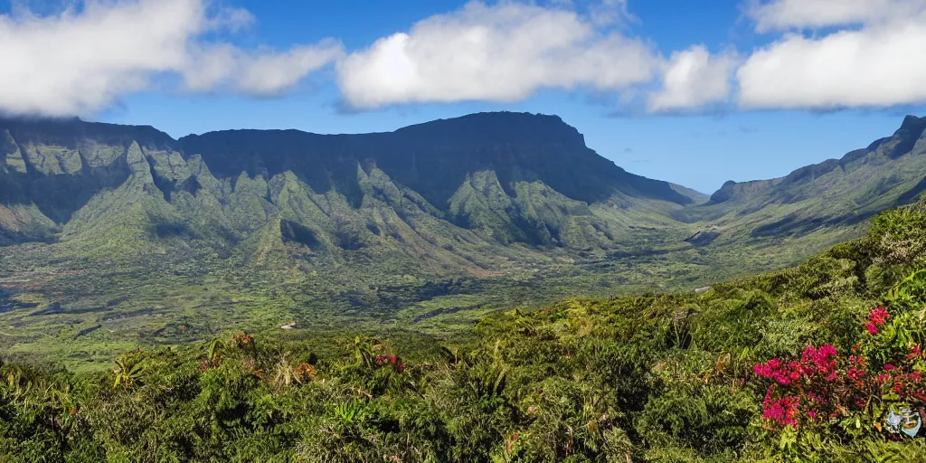 Image similar to Reunion Island landscape