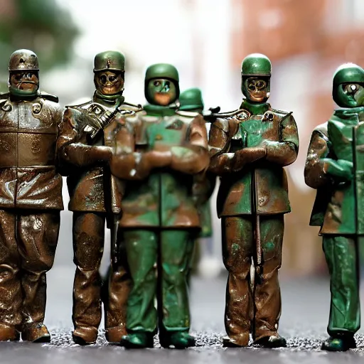 Image similar to toy soldiers