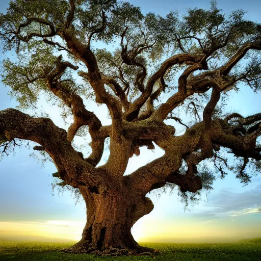 Image similar to a huge ancient oak, hd photography