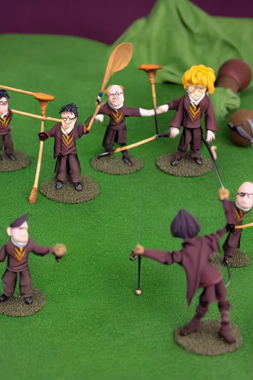 harry potter playing quidditch, claymation, stop | Stable Diffusion