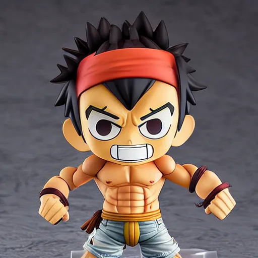 Image similar to nendoroid luffy Gear fourth