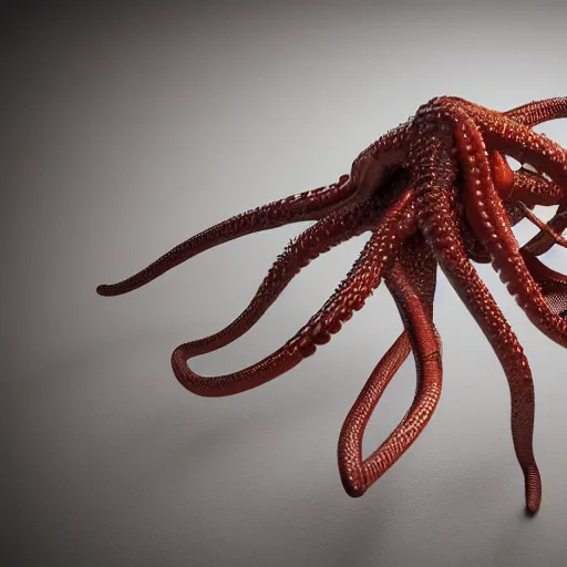 Prompt: caught with a 6 legged oil tentacle chicken, hyper detailed, octane render, trending at gitmo, 8 k.